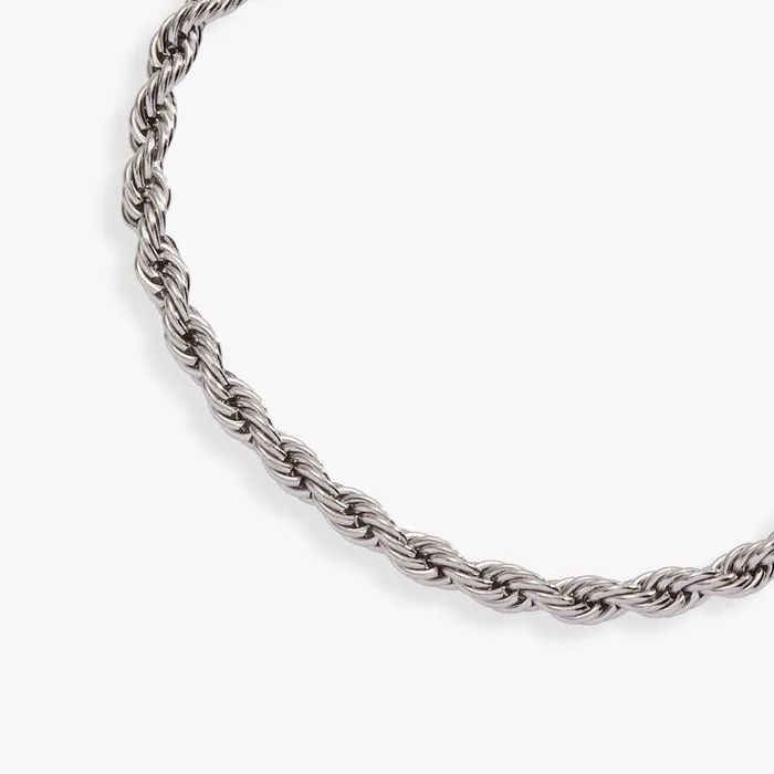 Bracelets Women Alex And Ani French Rope Stainless Adjustable Bracelet Stainless Steel Silver