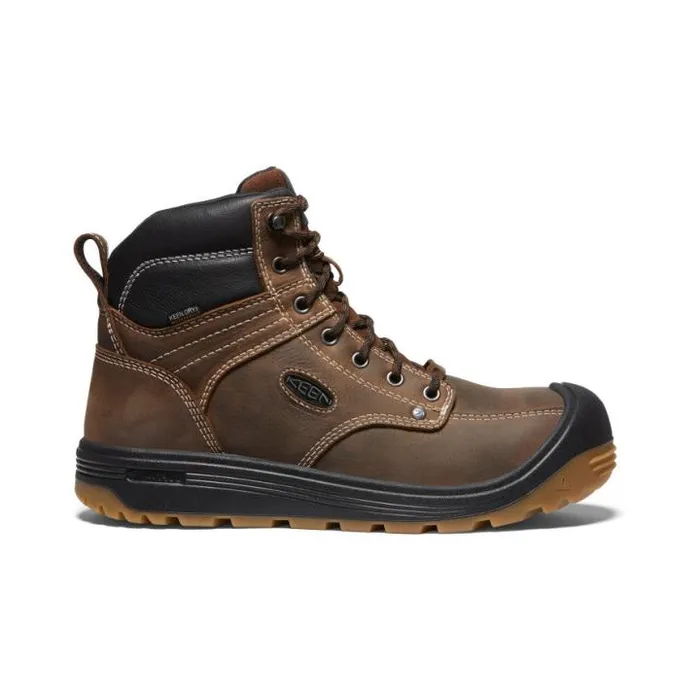 Brown Work Boots 8211 Fort Wayne 6quot WP Men KEEN Work Boots and Shoes