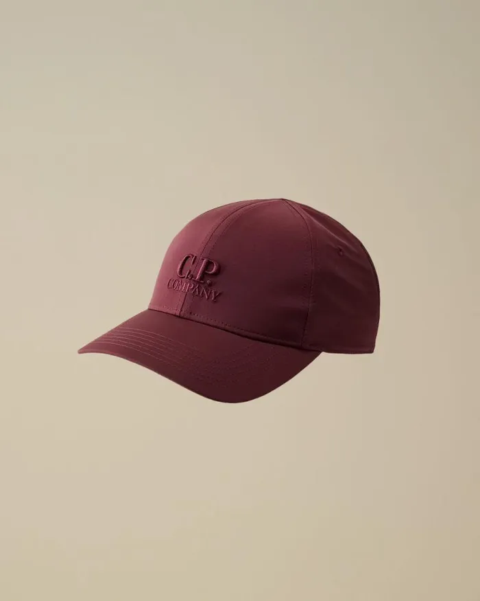 CP Company Hats ChromeR Logo Cap Potent Purple 8211 Man