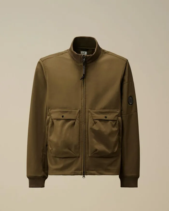 CP Company Jacket and Coats CP ShellR Bomber Jacket Ivy Green 8211 Man