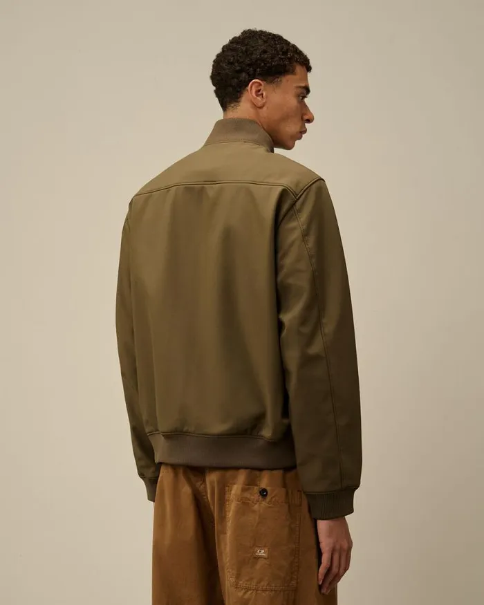 CP Company Jacket and Coats CP ShellR Bomber Jacket Ivy Green 8211 Man