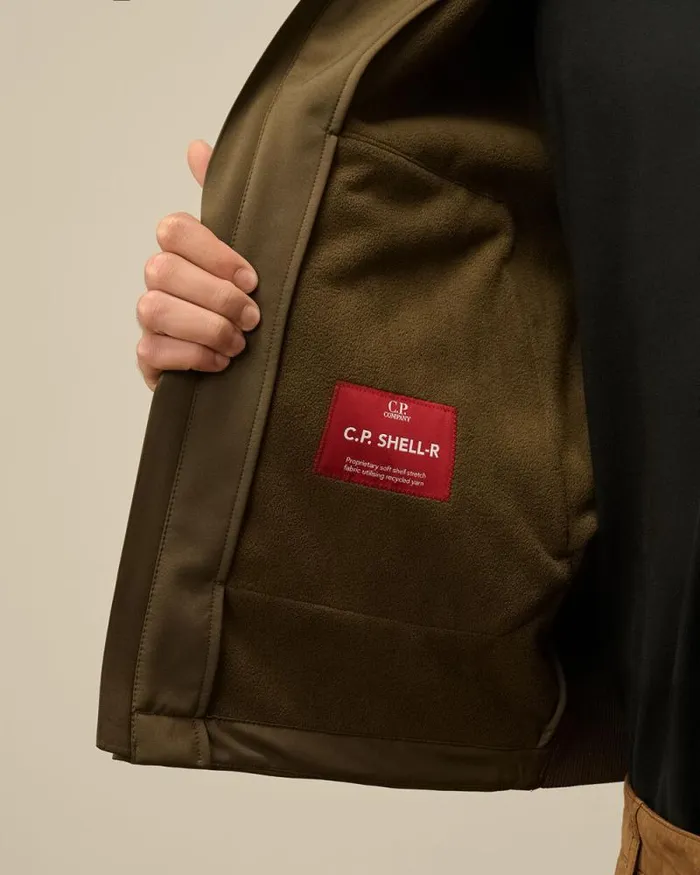 CP Company Jacket and Coats CP ShellR Bomber Jacket Ivy Green 8211 Man
