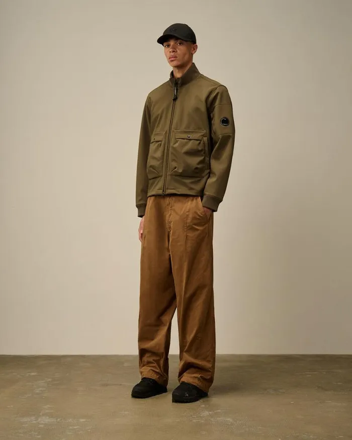 CP Company Jacket and Coats CP ShellR Bomber Jacket Ivy Green 8211 Man