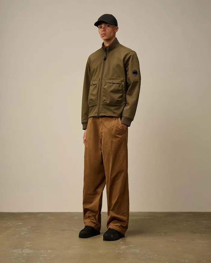 CP Company Jacket and Coats CP ShellR Bomber Jacket Ivy Green 8211 Man