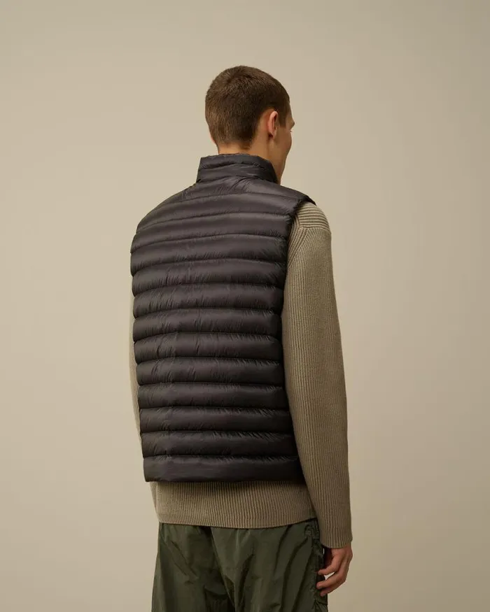 CP Company Jacket and Coats DD Shell Lens Down Vest Nightshade Purple 8211 Man