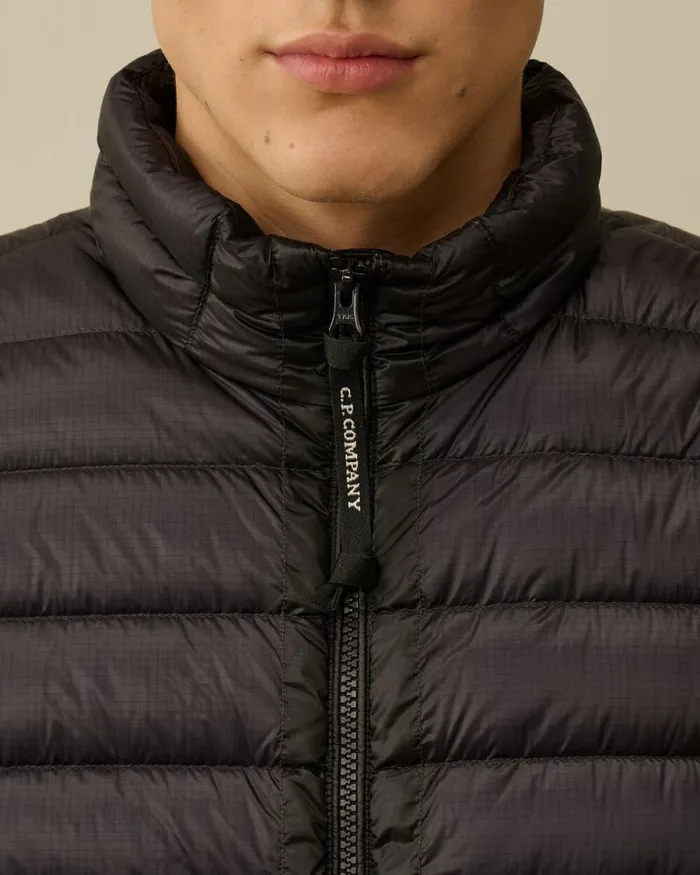 CP Company Jacket and Coats DD Shell Lens Down Vest Nightshade Purple 8211 Man