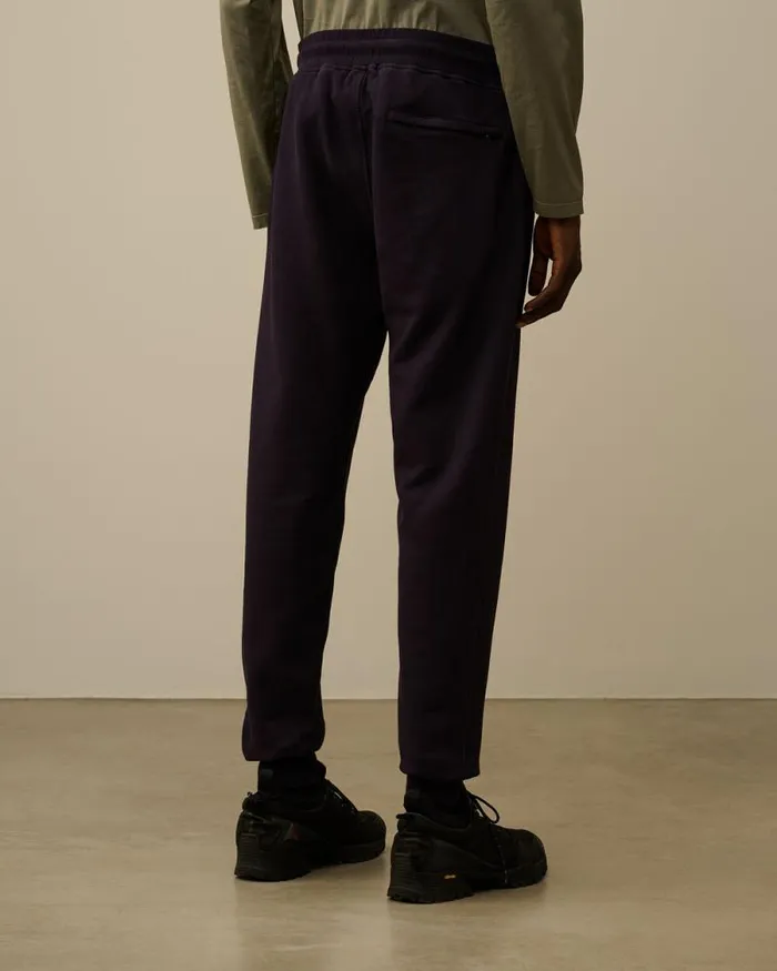CP Company Tracksuits and Shorts Brushed And Emerized Diagonal Fleece Cargo Sweatpants Nightshade Purple 8211 Man