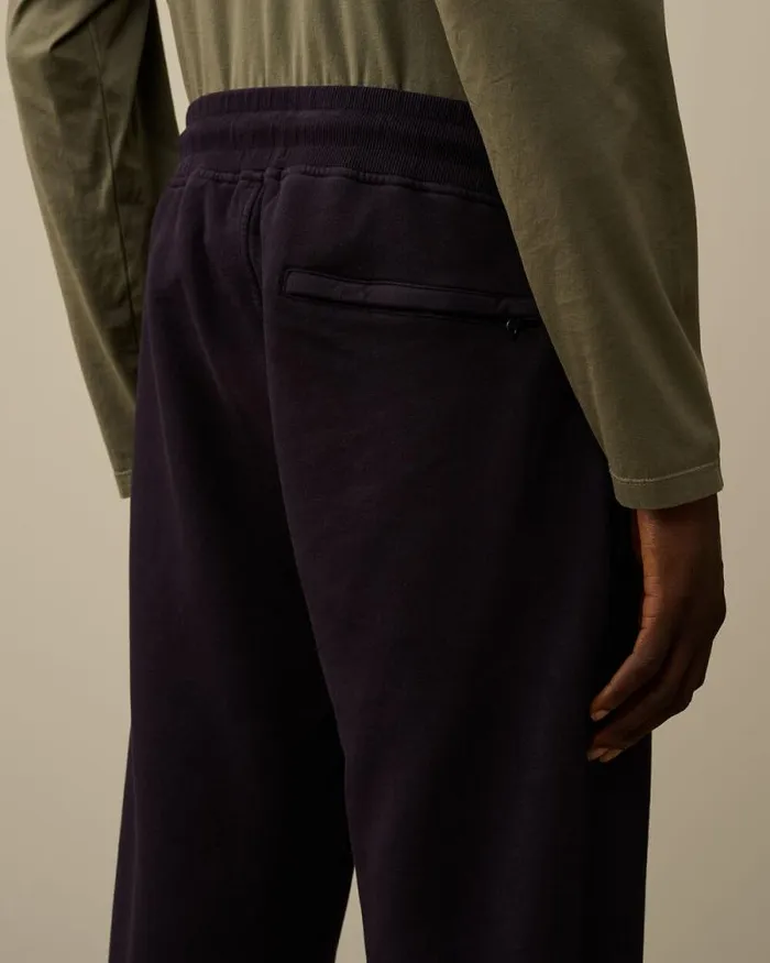 CP Company Tracksuits and Shorts Brushed And Emerized Diagonal Fleece Cargo Sweatpants Nightshade Purple 8211 Man
