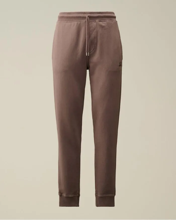 CP Company Tracksuits and Shorts Brushed And Emerized Diagonal Fleece Cargo Sweatpants Purple Dove 8211 Man CP Company Tracksuits and Shorts Brushed And Emerized Diagonal Fleece Cargo Sweatpants Purple Dove 8211 Man