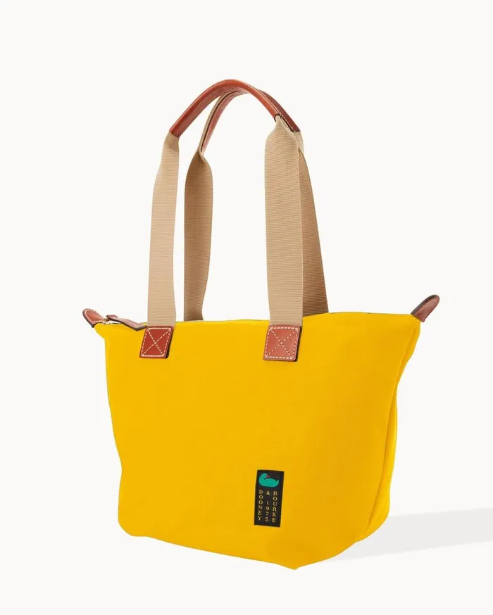 Canvas Carryall 28 Yellow Women Dooney and Bourke Totes Canvas Carryall 28 Yellow Women Dooney and Bourke Totes