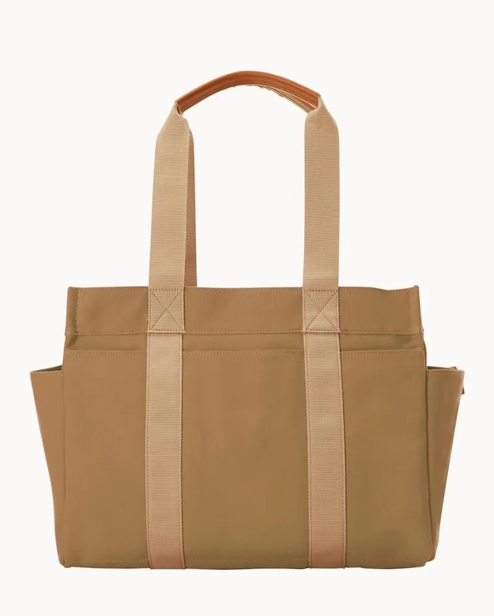 Canvas Pickleball Tote 40 Beige Women Dooney and Bourke Totes Canvas Pickleball Tote 40 Beige Women Dooney and Bourke Totes