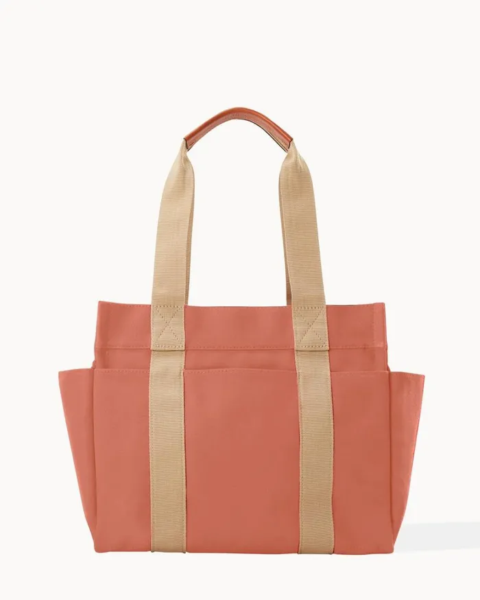 Canvas Tote 35 Terracotta Women Dooney and Bourke Totes Canvas Tote 35 Terracotta Women Dooney and Bourke Totes