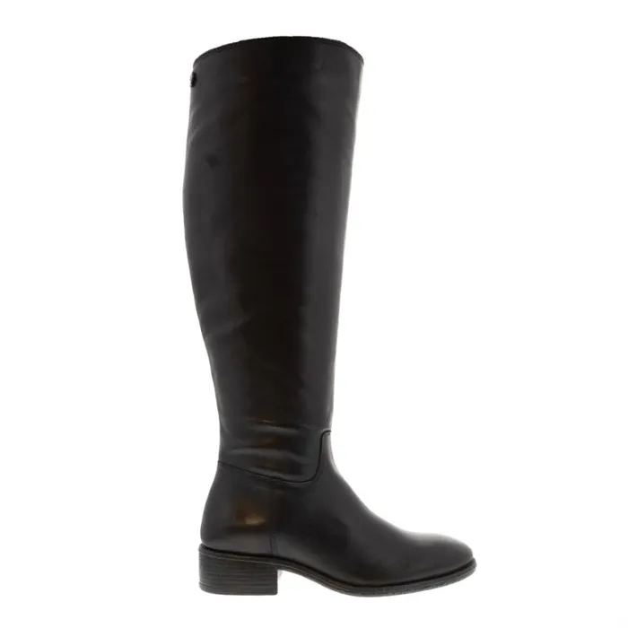 Carl Scarpa Ashby Black Leather Knee High Boots Women Leather Boots