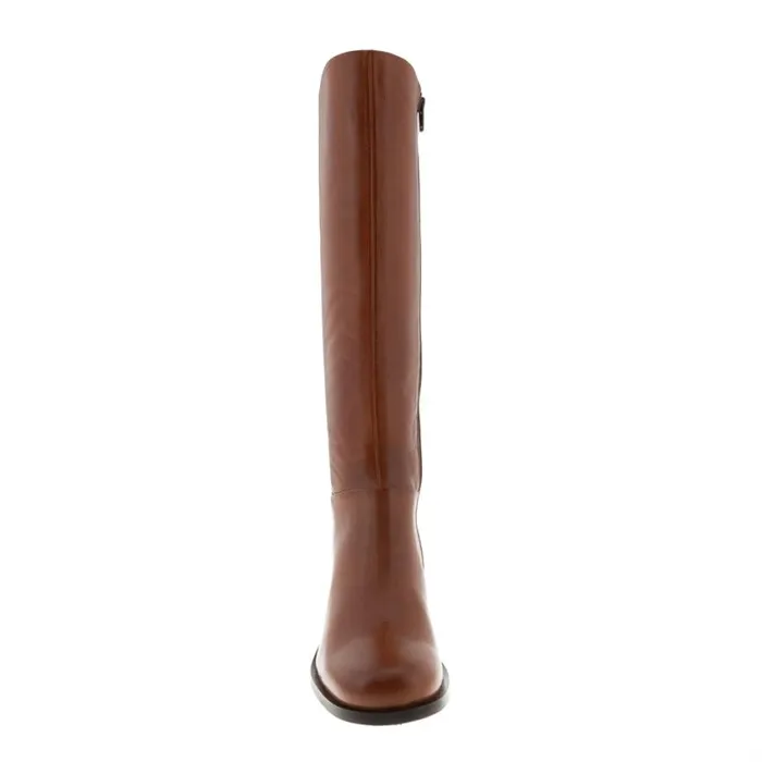 Carl Scarpa Losanna Tan Leather Knee High Boots Women Leather Boots