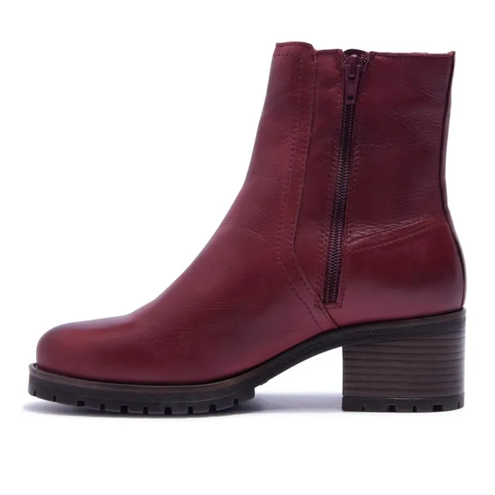 Carl Scarpa Trepani Bordo Leather Ankle Boots Women Leather Ankle Boots