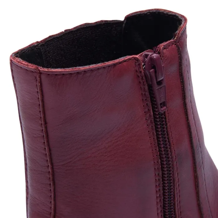 Carl Scarpa Trepani Bordo Leather Ankle Boots Women Leather Ankle Boots