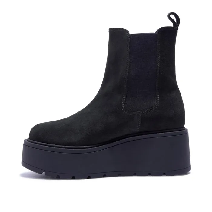 Carl Scarpa Zennie Green Suede Ankle Boots Women Suede Ankle Boots