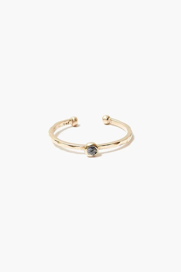 Chan Luu 14k Fine Women 14k Champagne Diamond Toe Ring