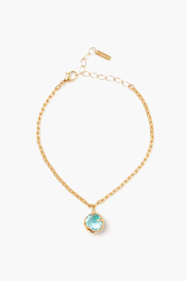 Chan Luu Bracelets Women December Birthstone Bracelet Turquoise Crystal
