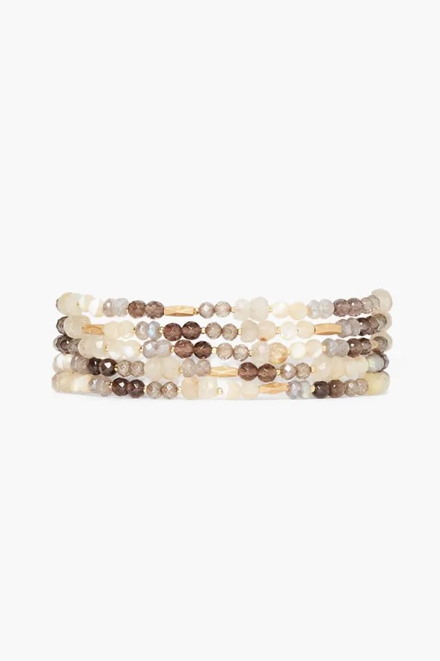 Chan Luu Bracelets Women Indio Naked Wrap Bracelet Natural Mix
