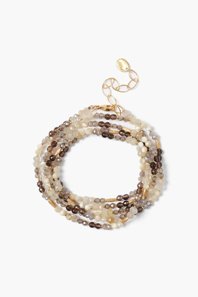Chan Luu Bracelets Women Indio Naked Wrap Bracelet Natural Mix