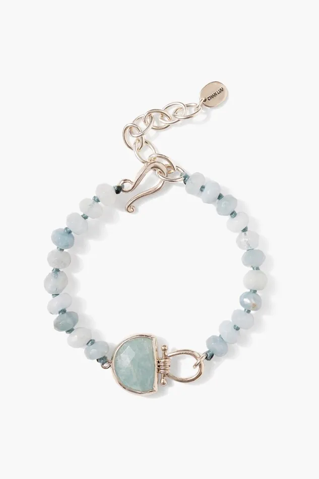 Chan Luu Bracelets Women Luna Bracelet Aquamarine