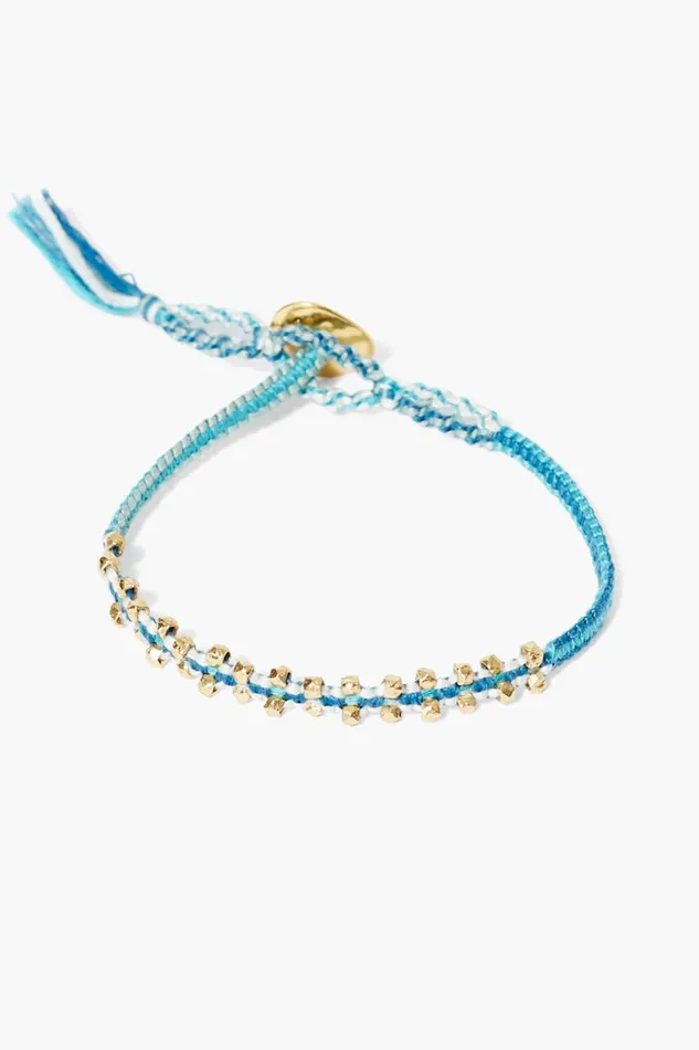Chan Luu Bracelets Women Zana Single Wrap Bracelet Blue Mix
