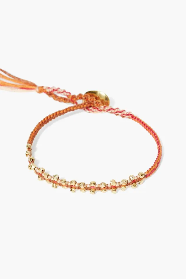 Chan Luu Bracelets Women Zana Single Wrap Bracelet Orange Mix