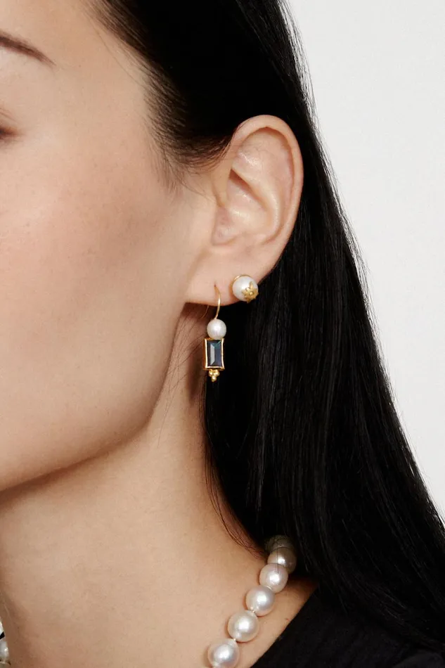 Chan Luu Earrings Women Clarey Earrings Labradorite
