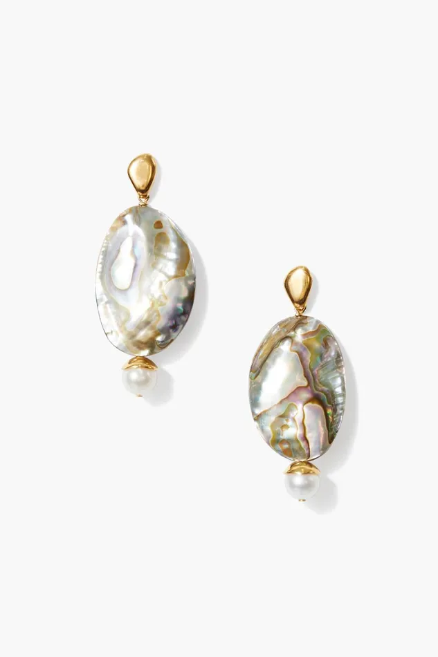Chan Luu Earrings Women Damaris Drop Earrings Abalone