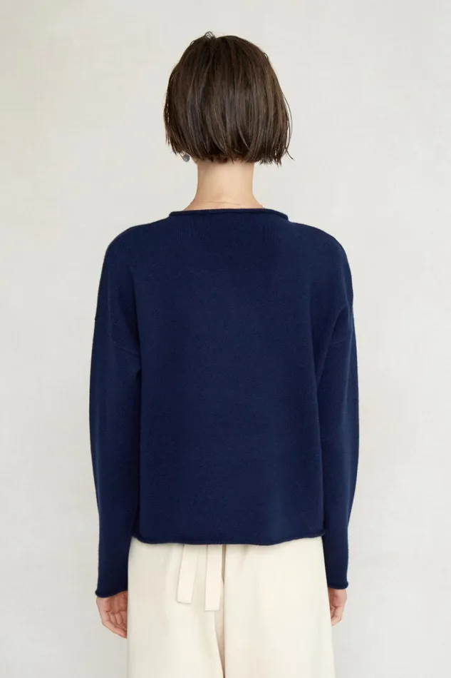 Chan Luu Knitwear Women Jane Sweater Navy
