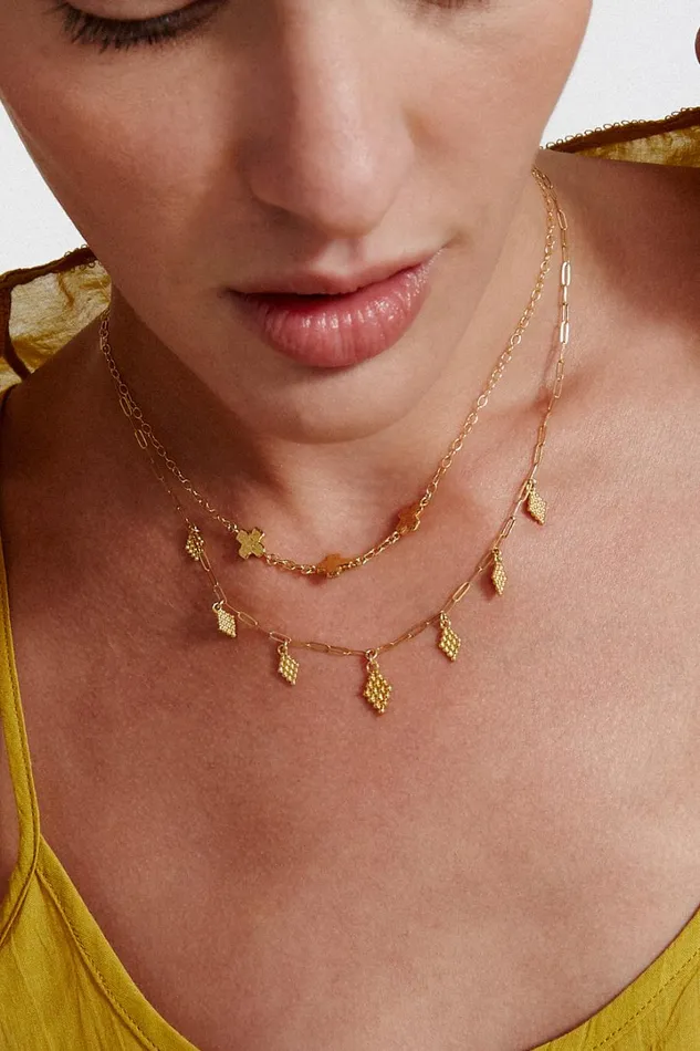 Chan Luu Necklaces Women Bijou Charm Necklace Yellow Gold