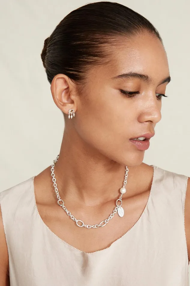Chan Luu Necklaces Women Frances Short Necklace Silver