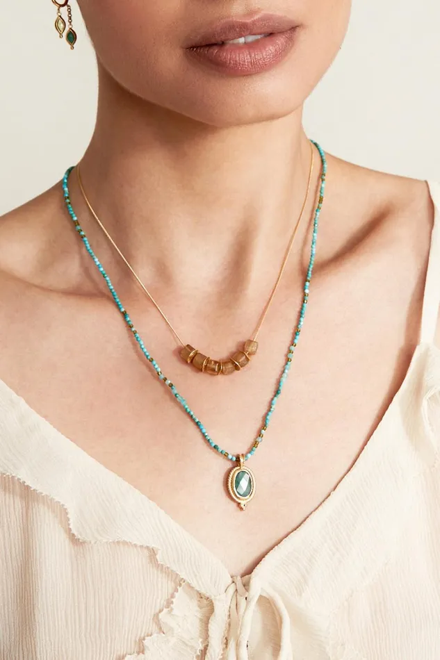 Chan Luu Necklaces Women Joya Necklace Apatite