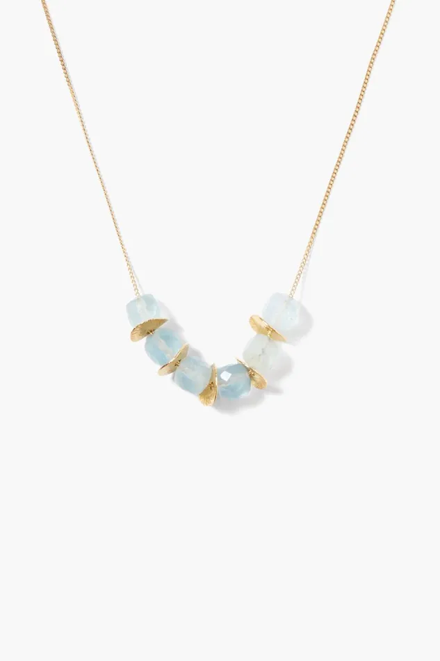 Chan Luu Necklaces Women Joya Necklace Aquamarine