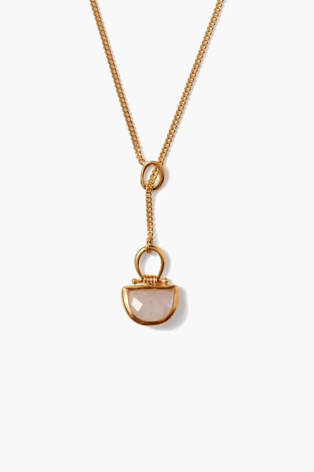 Chan Luu Necklaces Women Luna Drop Necklace Moonstone