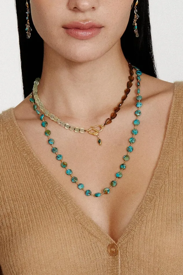 Chan Luu Necklaces Women Naomi Necklace Green Mix