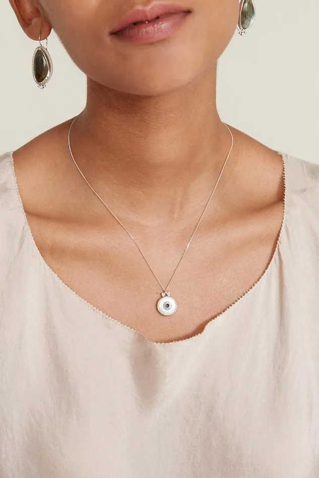 Chan Luu Necklaces Women Victoria Necklace White Pearl