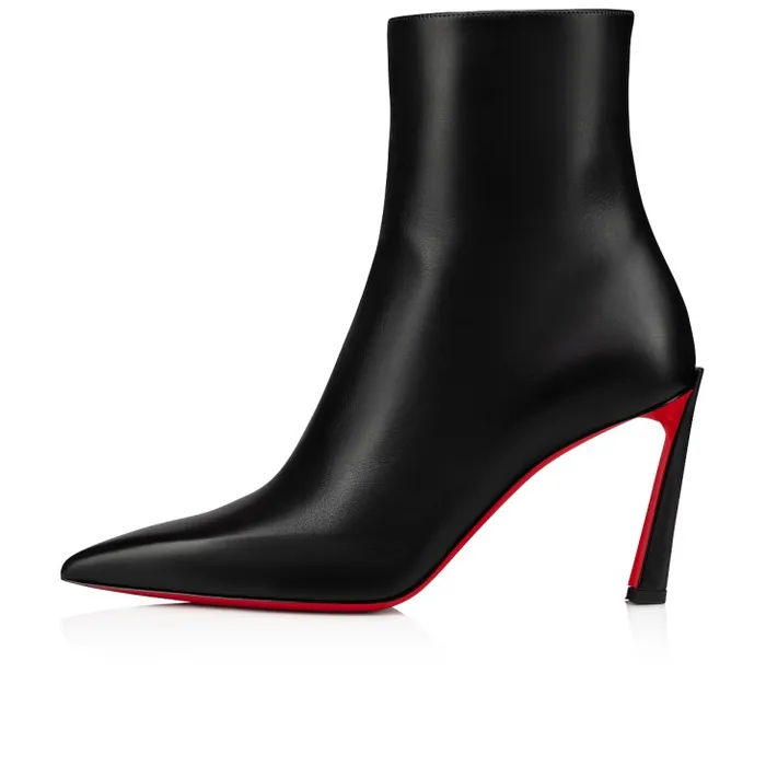 Christian Louboutin Boots Women Condora Booty 85 Mm Low Boots 8211 Calf Leather 8211 Black