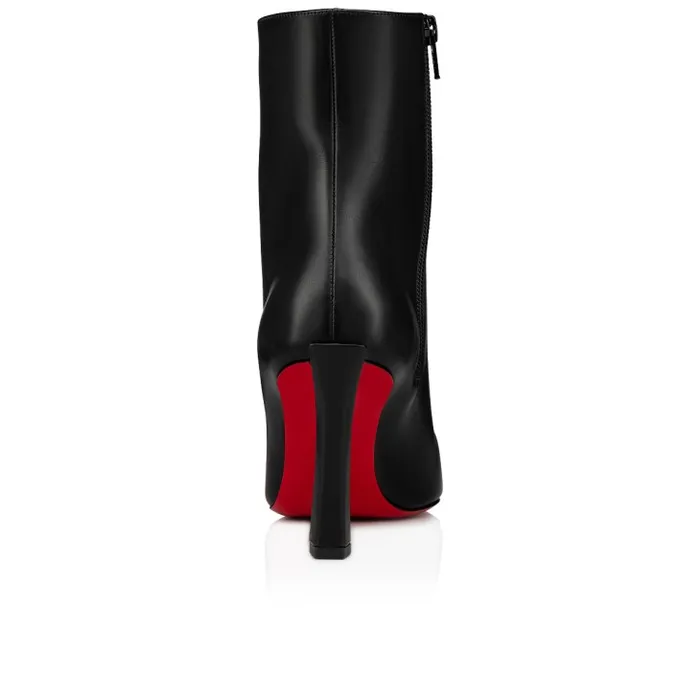 Christian Louboutin Boots Women Condora Booty 85 Mm Low Boots 8211 Calf Leather 8211 Black
