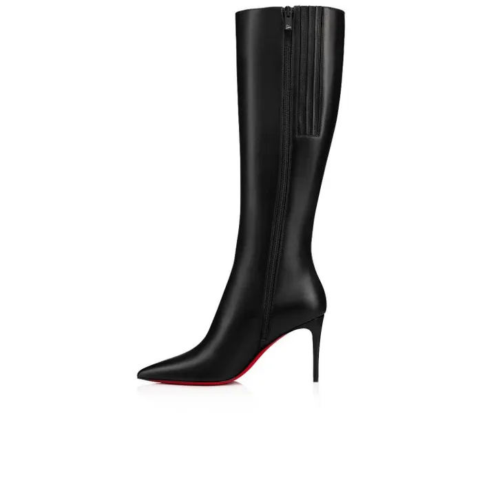 Christian Louboutin Boots Women Kate Botta 85 Mm Boots 8211 Calf Leather 8211 Black