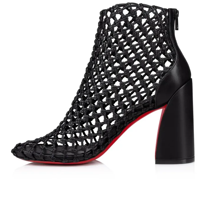 Christian Louboutin Boots Women Porlibooty 85 Mm Low Boots 8211 Nappa Leather 8211 Black