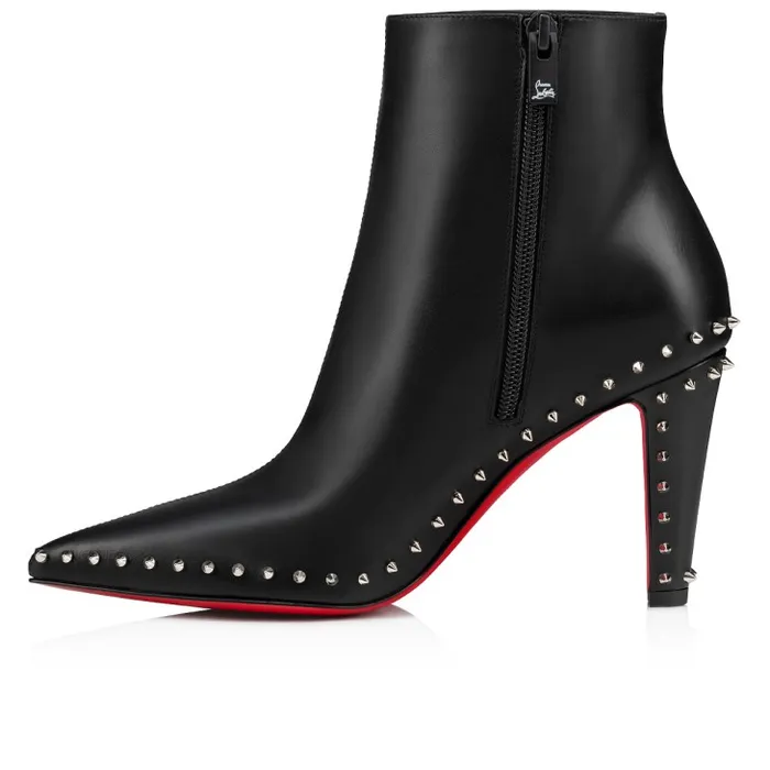 Christian Louboutin Boots Women Vidura Booty 85 Mm Low Boots 8211 Calf Leather 8211 Black