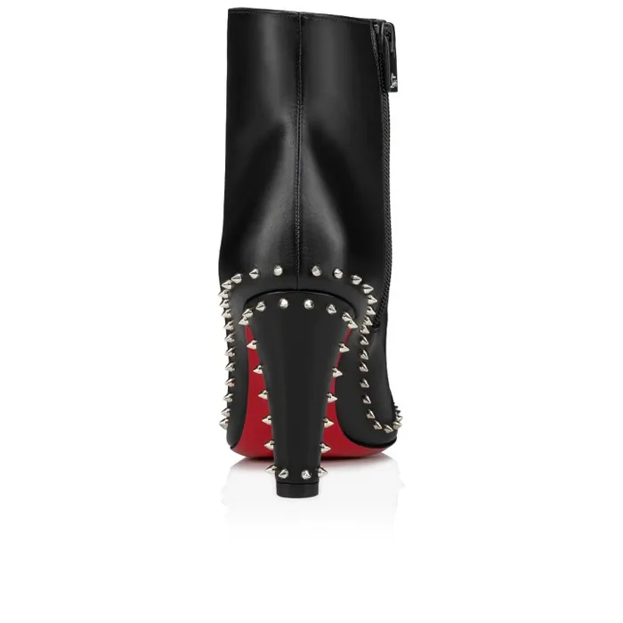 Christian Louboutin Boots Women Vidura Booty 85 Mm Low Boots 8211 Calf Leather 8211 Black