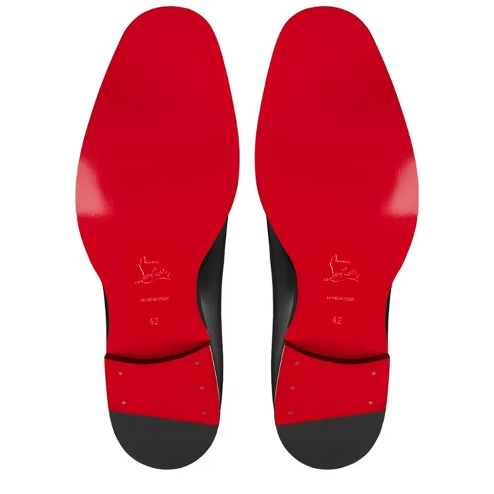 Christian Louboutin Buckles and Laceups Men Chambeliss Derbies 8211 Calf Leather 8211 Black