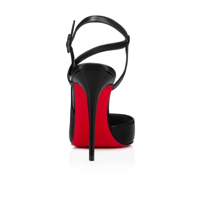 Christian Louboutin Pumps Women Jenlove 100 Mm Strappy Pumps 8211 Leather 8211 Black