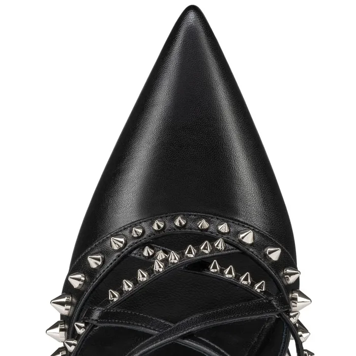 Christian Louboutin Pumps Women Tatooshka Spikes Pump 100 Mm Pumps 8211 Kid Leather And Spikes 8211 Black