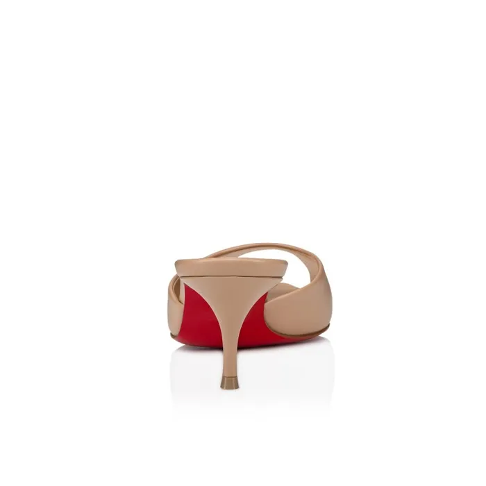 Christian Louboutin Sandals and Slides Women Me Dolly 55 Mm Mules 8211 Nappa Leather 8211 Blush