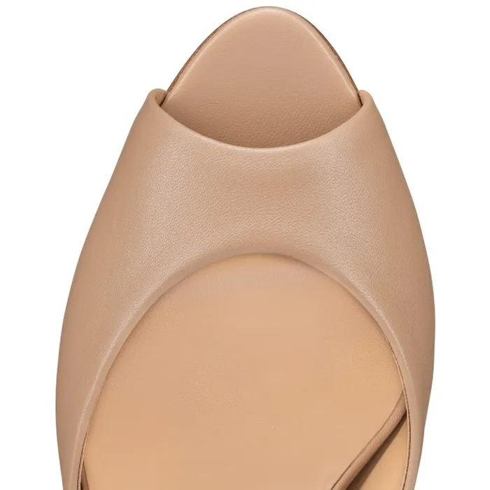 Christian Louboutin Sandals and Slides Women Me Dolly 55 Mm Mules 8211 Nappa Leather 8211 Blush