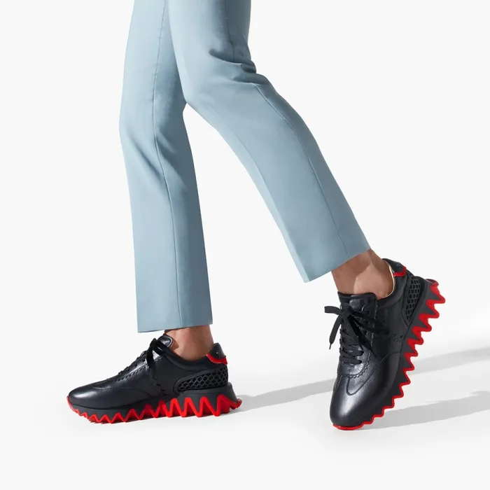Christian Louboutin Sneakers Men Loubishark Sneakers 8211 Calf Leather 8211 Black Christian Louboutin Sneakers Men Loubishark Sneakers 8211 Calf Leather 8211 Black